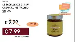 Prezzemolo e Vitale Crema al pistacchio P&V offerta