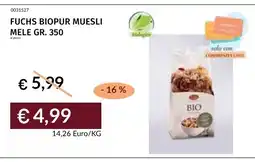 Prezzemolo e Vitale Fuchs Biopur Muesli offerta