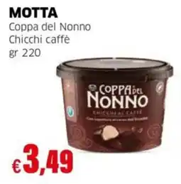 Mercati Alimentari Motta Coppa del Nonno Chicchi caffè offerta