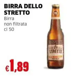 Mercati Alimentari Birra dello Stretto offerta