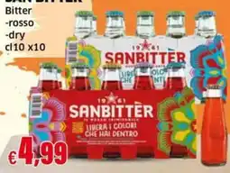 Mercati Alimentari Sanbitter bitter rosso dry offerta