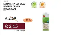 Prezzemolo e Vitale La finestra sul cielo bevanda di soia biologica offerta
