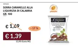 Prezzemolo e Vitale Serra caramelle alla liquirizia di calabria offerta
