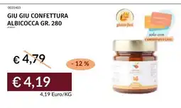 Prezzemolo e Vitale Giu Giu confettura albicocca offerta