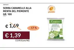 Prezzemolo e Vitale Serra caramelle alla menta del piemonte offerta