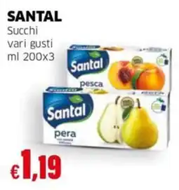 Mercati Alimentari Succhi Santal offerta