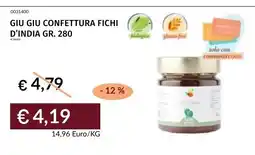 Prezzemolo e Vitale Giu Giu confettura fichi d'india offerta