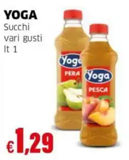 Mercati Alimentari Yoga Succhi vari gusti offerta