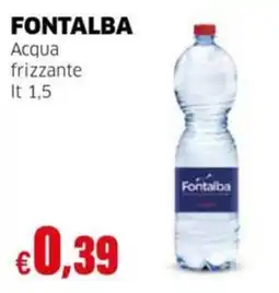 Mercati Alimentari Acqua frizzante Fontalba offerta