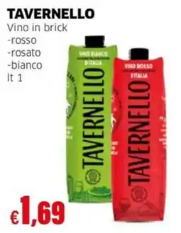 Mercati Alimentari Tavernello Vino in brick offerta
