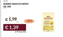 Prezzemolo e Vitale Rummo gnocchi patate offerta