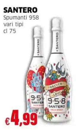 Mercati Alimentari Spumanti 958 Santero offerta