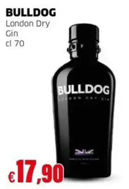Mercati Alimentari Bulldog London Dry Gin offerta
