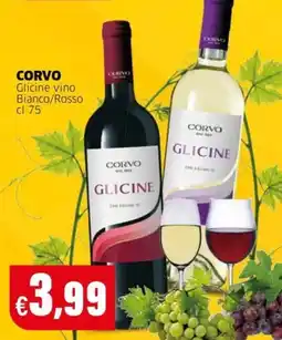 Mercati Alimentari Corvo Glicine vino offerta