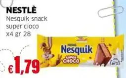 Mercati Alimentari Nesquik snack super cioco offerta