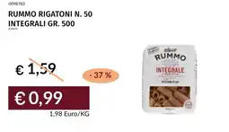 Prezzemolo e Vitale Rummo rigatoni integrali offerta