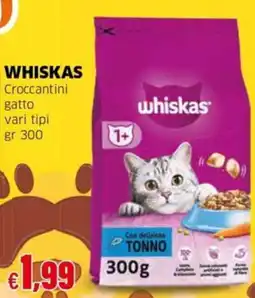 Mercati Alimentari Whiskas croccantini gatto offerta