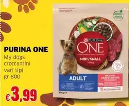 Mercati Alimentari Purina One My dogs croccantini offerta