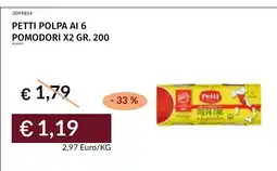 Prezzemolo e Vitale Petti polpa ai 6 pomodori offerta