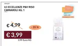 Prezzemolo e Vitale Le eccellenze P&V riso carnaroli offerta
