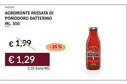 Prezzemolo e Vitale Agromonte passata di pomodoro datterino offerta