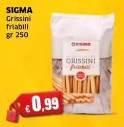 Mercati Alimentari Sigma Grissini friabili offerta