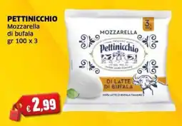 Mercati Alimentari Mozzarella di bufala Pettinicchio offerta