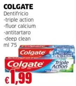 Mercati Alimentari Colgate Dentifricio triple action offerta