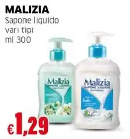 Mercati Alimentari Malizia Sapone liquido offerta