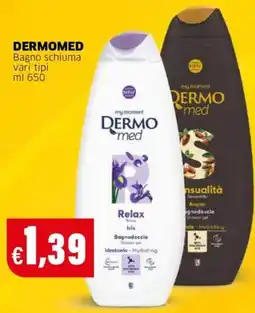 Mercati Alimentari Dermomed Bagno schiuma offerta