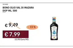Prezzemolo e Vitale Bono olio Val di Mazara DOP offerta