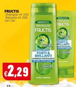 Mercati Alimentari Garnier Fructis Forti & Brillanti offerta