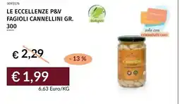Prezzemolo e Vitale Le eccellenze P&V fagioli cannellini offerta