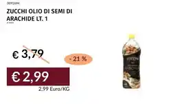 Prezzemolo e Vitale Zucchi olio di semi di arachide offerta