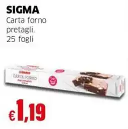 Mercati Alimentari Sigma carta forno offerta