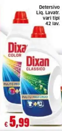Mercati Alimentari Dixan classico offerta
