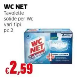 Mercati Alimentari WC NET Tavolette solide per Wc offerta