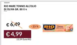 Prezzemolo e Vitale Rio mare tonno all'olio di oliva offerta