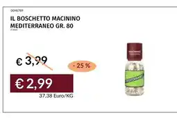 Prezzemolo e Vitale Il boschetto macinino mediterraneo offerta
