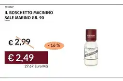 Prezzemolo e Vitale Il Boschetto macinino sale marino offerta