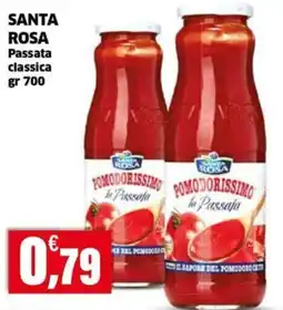 Mercati Alimentari Santa Rosa Passata classica offerta