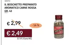 Prezzemolo e Vitale Il boschetto preparato aromatico carne rossa offerta