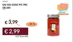 Prezzemolo e Vitale Giu giu sugo pic pac offerta