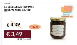 Prezzemolo e Vitale Le eccellenze P&V Pate di olive nere offerta