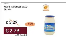 Prezzemolo e Vitale Kraft maionese vaso offerta