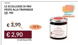 Prezzemolo e Vitale Pesto alla Trapanese offerta