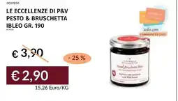Prezzemolo e Vitale Pesto & Bruschetta Ibleo offerta