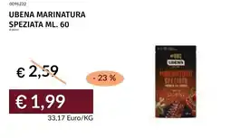 Prezzemolo e Vitale Ubena marinatura speziata offerta