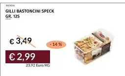 Prezzemolo e Vitale Gilli bastoncini speck offerta