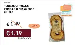 Prezzemolo e Vitale Tentazioni pugliesi friselle di grano duro offerta